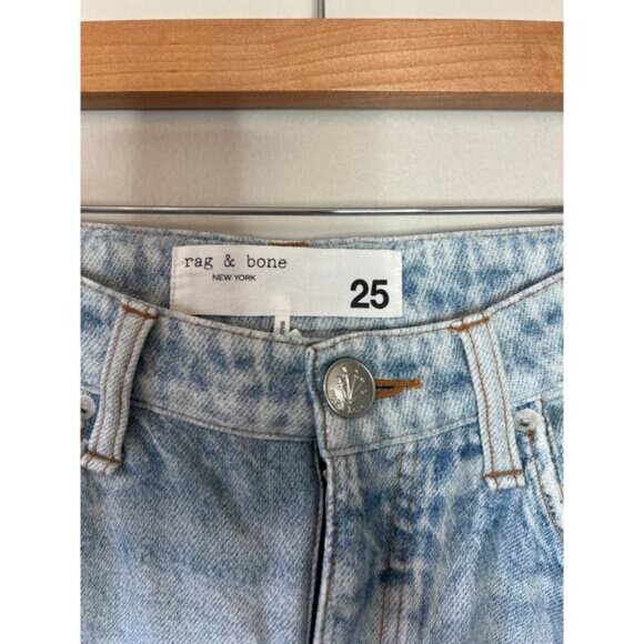 NEW Rag & Bone Miramar Sofie Wide Leg Flare Ankle Length Sweatpants Blue Size 25 - Picture 4 of 9